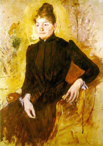 Mary Cassatt Woman in Black